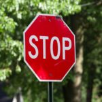 STOP? Obscured road signs are a frequent problem, say drivers